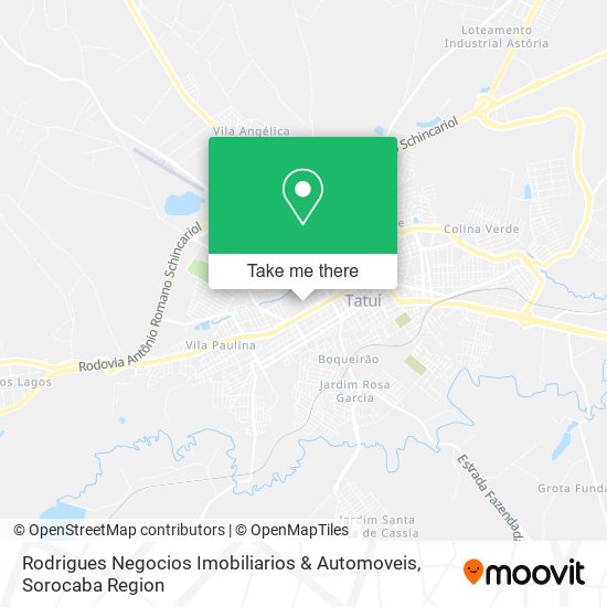 Mapa Rodrigues Negocios Imobiliarios & Automoveis