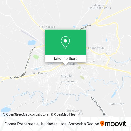 Donna Presentes e Utilidades Ltda map