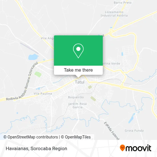 Havaianas map