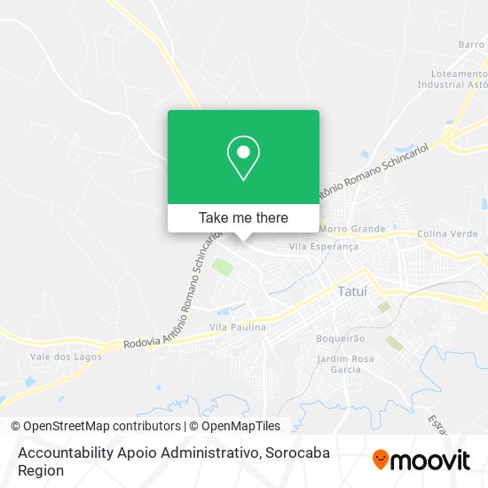 Accountability Apoio Administrativo map
