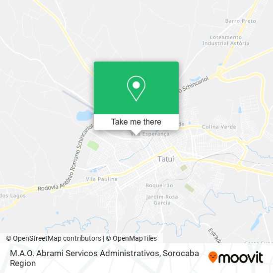 M.A.O. Abrami Servicos Administrativos map