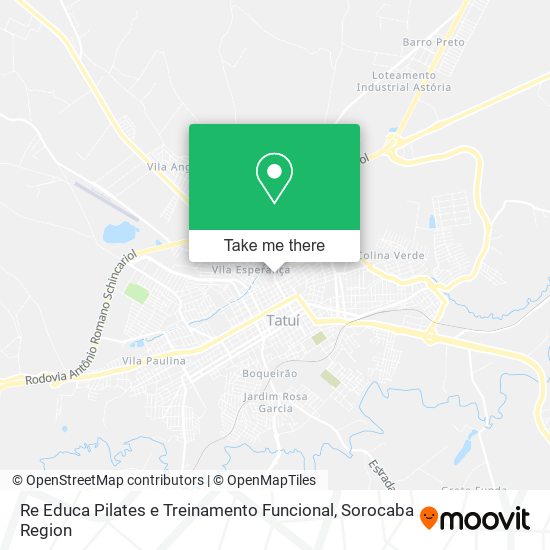 Re Educa Pilates e Treinamento Funcional map