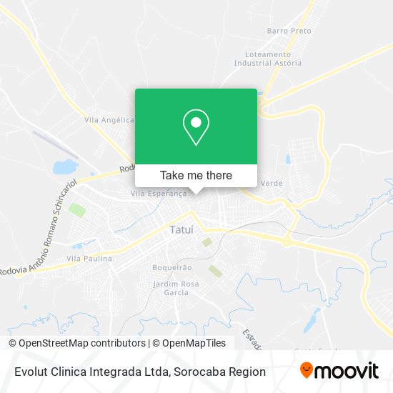 Evolut Clinica Integrada Ltda map