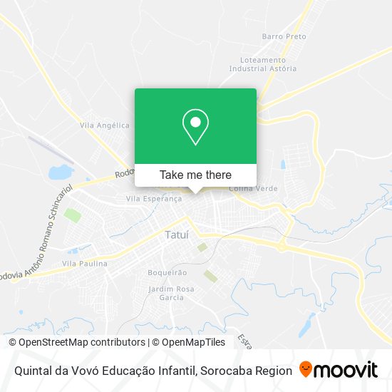 Mapa Quintal da Vovó Educação Infantil