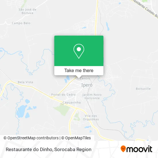 Restaurante do Dinho map