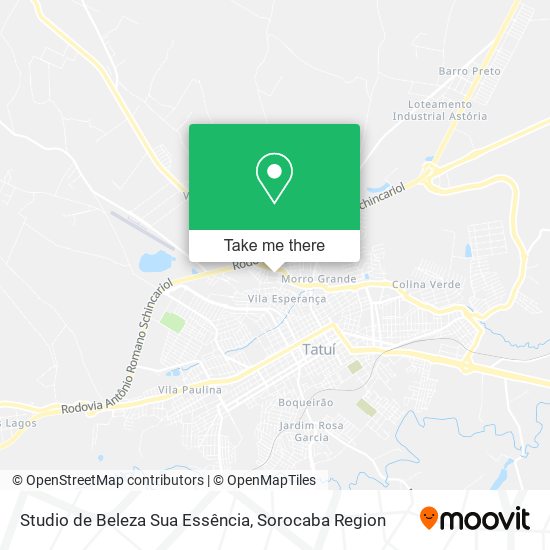 Studio de Beleza Sua Essência map