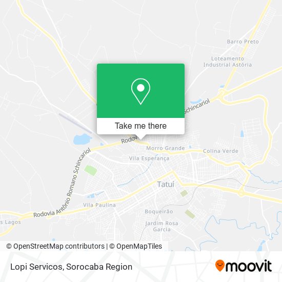 Lopi Servicos map