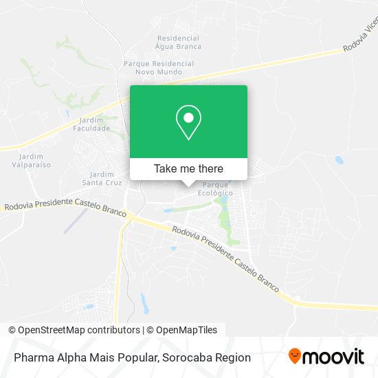 Pharma Alpha Mais Popular map