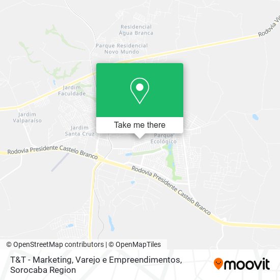 T&T - Marketing, Varejo e Empreendimentos map