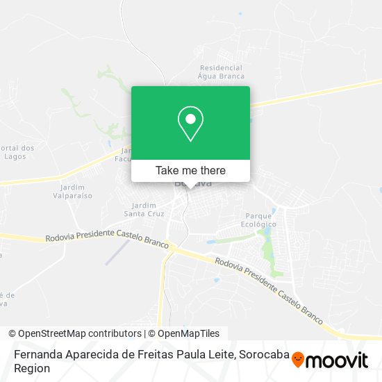 Fernanda Aparecida de Freitas Paula Leite map