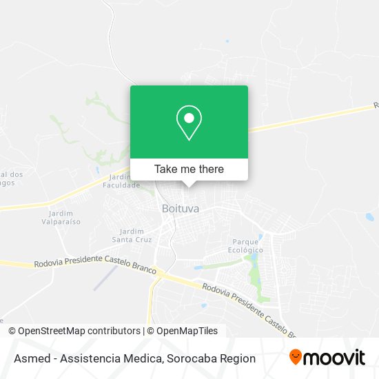 Asmed - Assistencia Medica map
