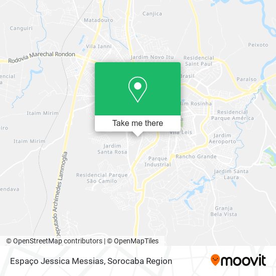Espaço Jessica Messias map