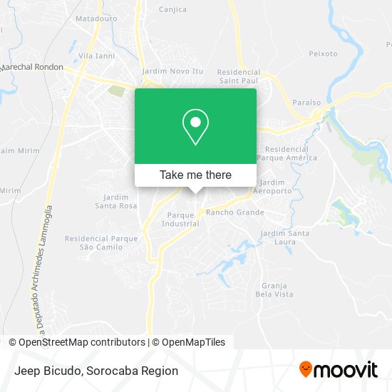 Jeep Bicudo map