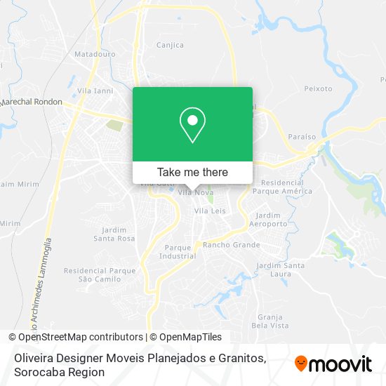 Oliveira Designer Moveis Planejados e Granitos map