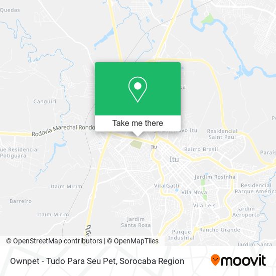 Ownpet - Tudo Para Seu Pet map