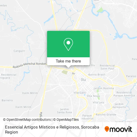 Essencial Artigos Místicos e Religiosos map