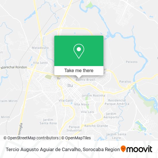 Tercio Augusto Aguiar de Carvalho map