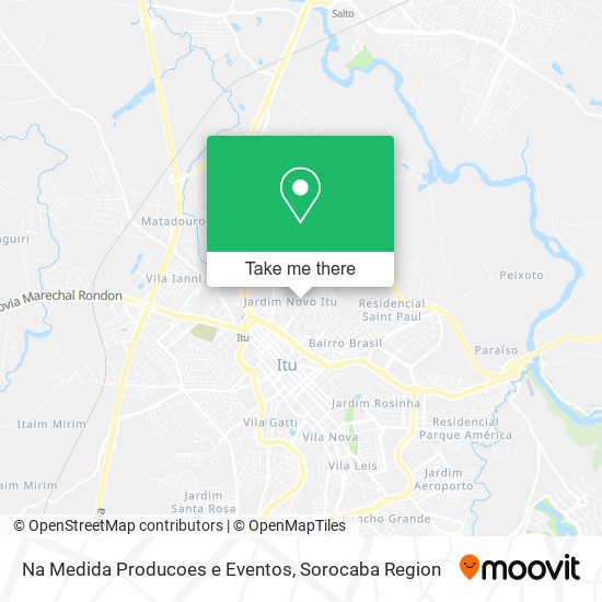 Na Medida Producoes e Eventos map
