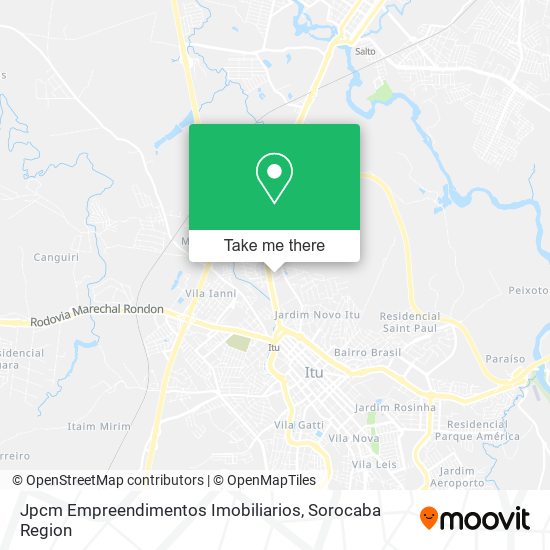 Mapa Jpcm Empreendimentos Imobiliarios