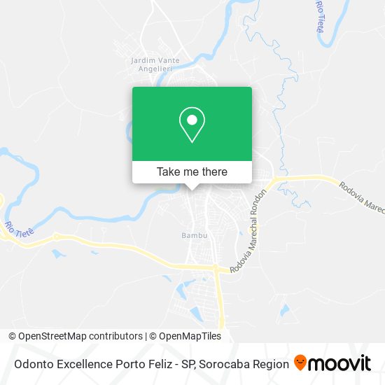 Odonto Excellence Porto Feliz - SP map