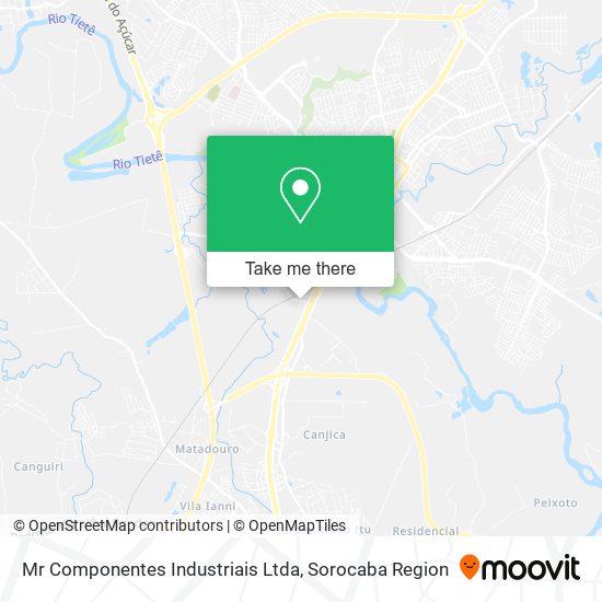 Mr Componentes Industriais Ltda map