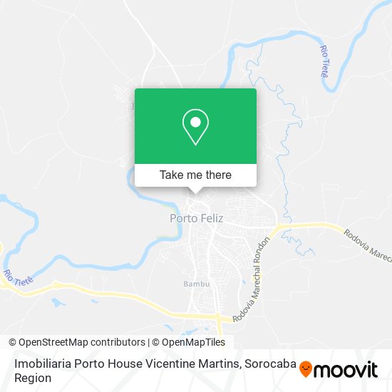 Imobiliaria Porto House Vicentine Martins map