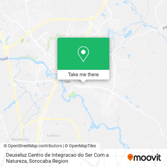 Deuseluz Centro de Integracao do Ser Com a Natureza map