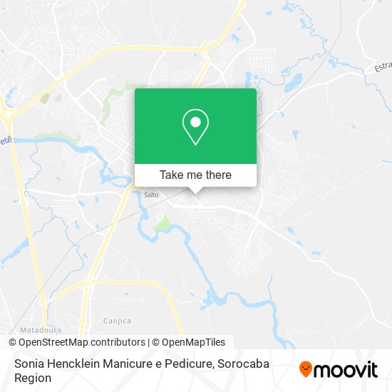 Sonia Hencklein Manicure e Pedicure map