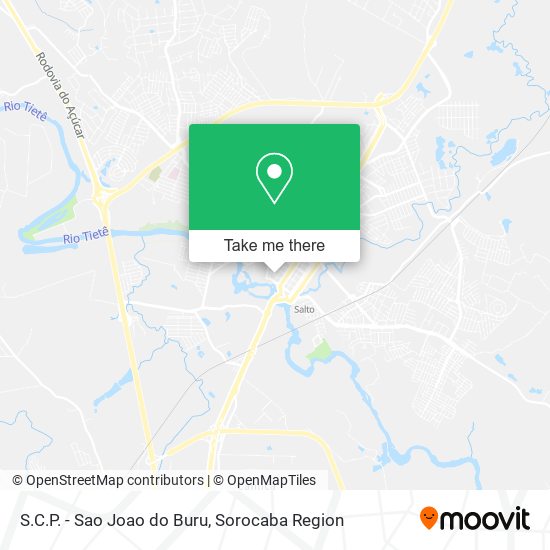 S.C.P. - Sao Joao do Buru map