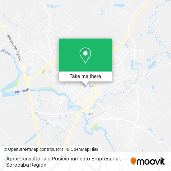 Mapa Apex Consultoria e Posicionamento Empresarial