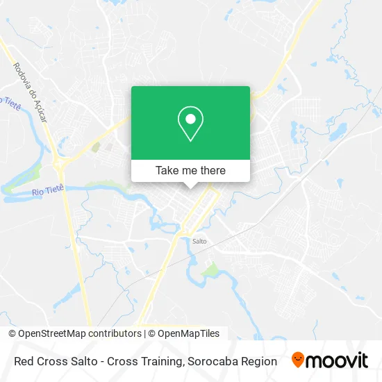 Red Cross Salto - Cross Training map