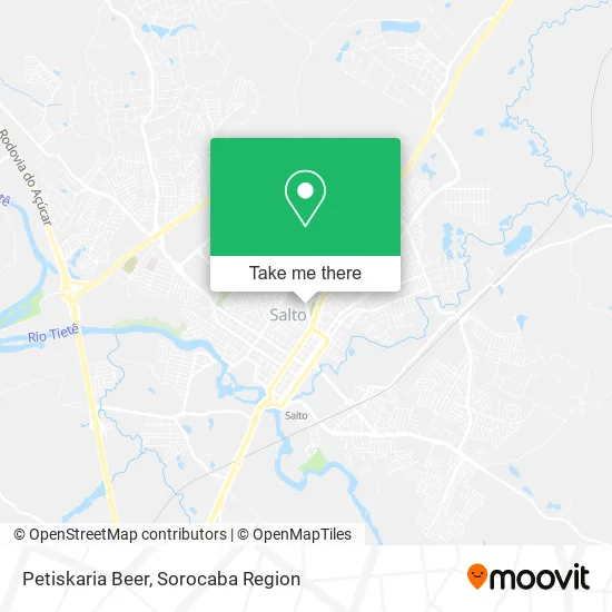 Petiskaria Beer map
