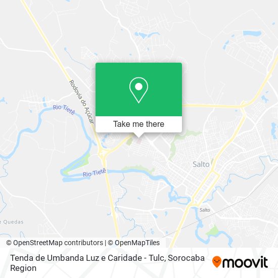 Tenda de Umbanda Luz e Caridade - Tulc map