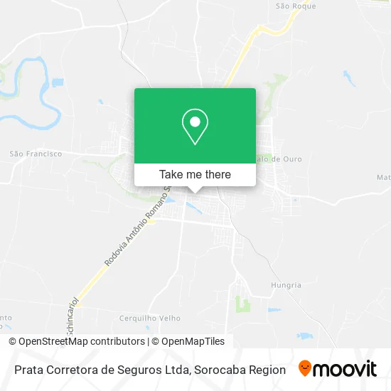 Prata Corretora de Seguros Ltda map