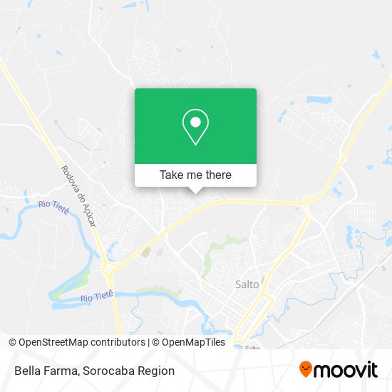 Bella Farma map