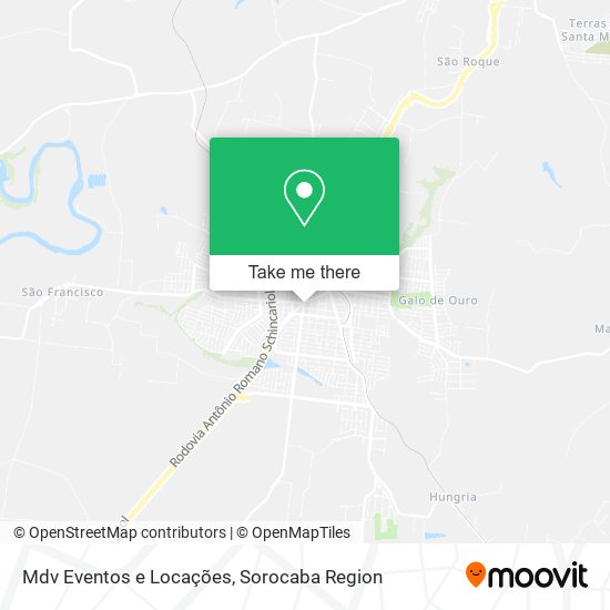 Mdv Eventos e Locações map