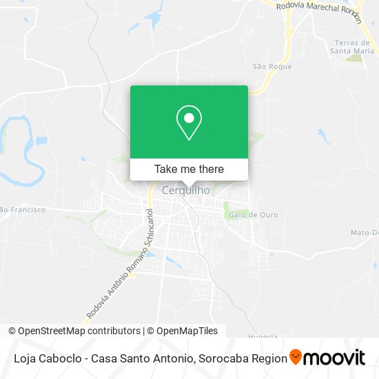 Loja Caboclo - Casa Santo Antonio map