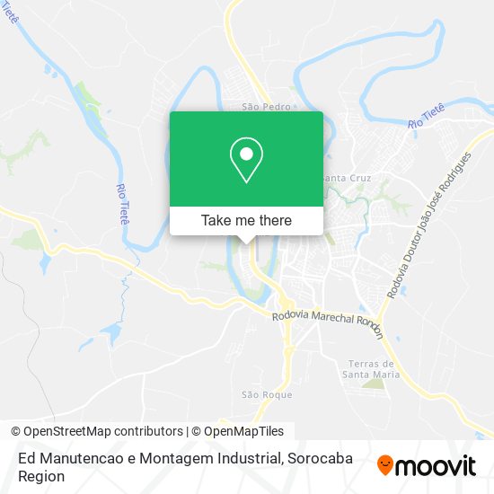 Ed Manutencao e Montagem Industrial map