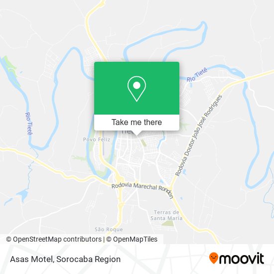 Asas Motel map