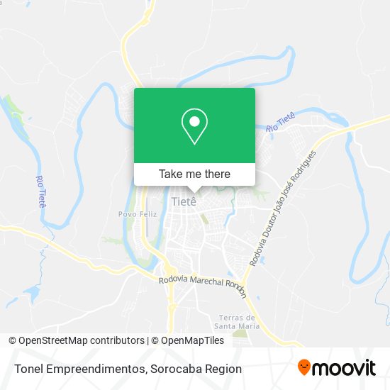 Mapa Tonel Empreendimentos