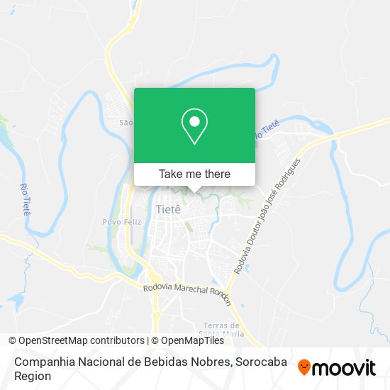 Companhia Nacional de Bebidas Nobres map