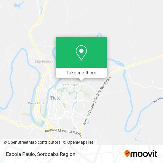 Mapa Escola Paulo