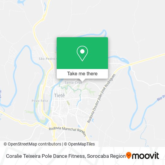 Coralie Teixeira Pole Dance Fitness map