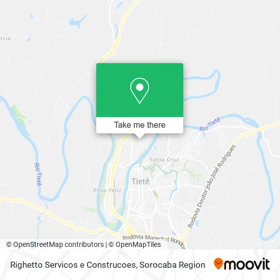 Righetto Servicos e Construcoes map