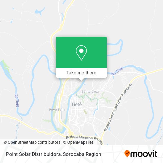 Point Solar Distribuidora map