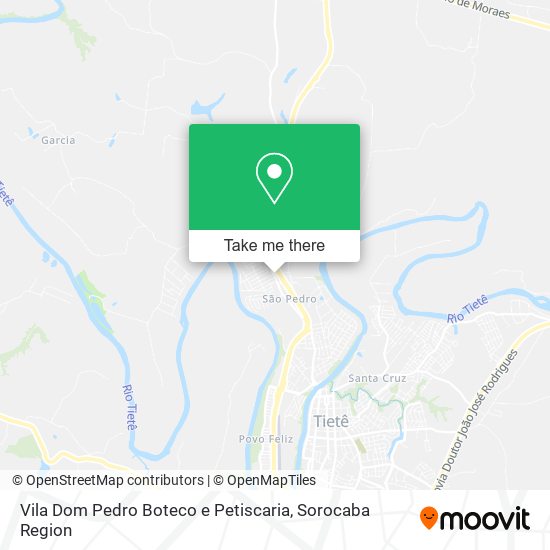 Vila Dom Pedro Boteco e Petiscaria map