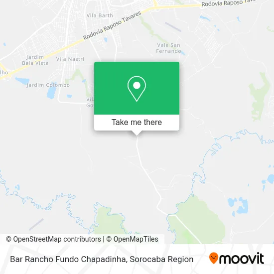 Bar Rancho Fundo Chapadinha map