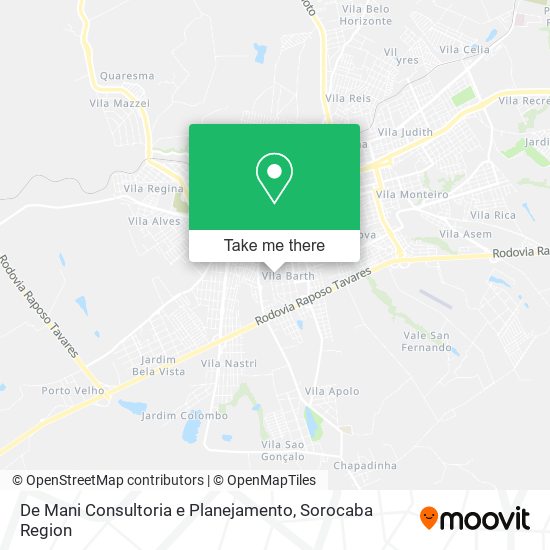 De Mani Consultoria e Planejamento map