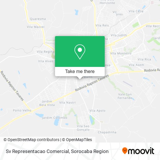 Sv Representacao Comercial map