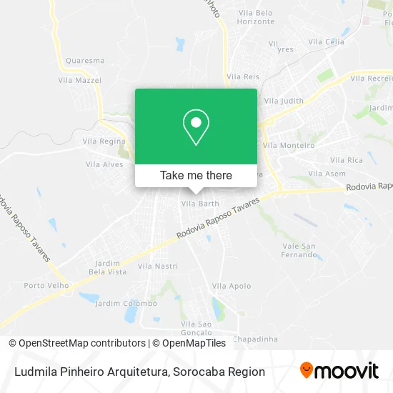 Ludmila Pinheiro Arquitetura map